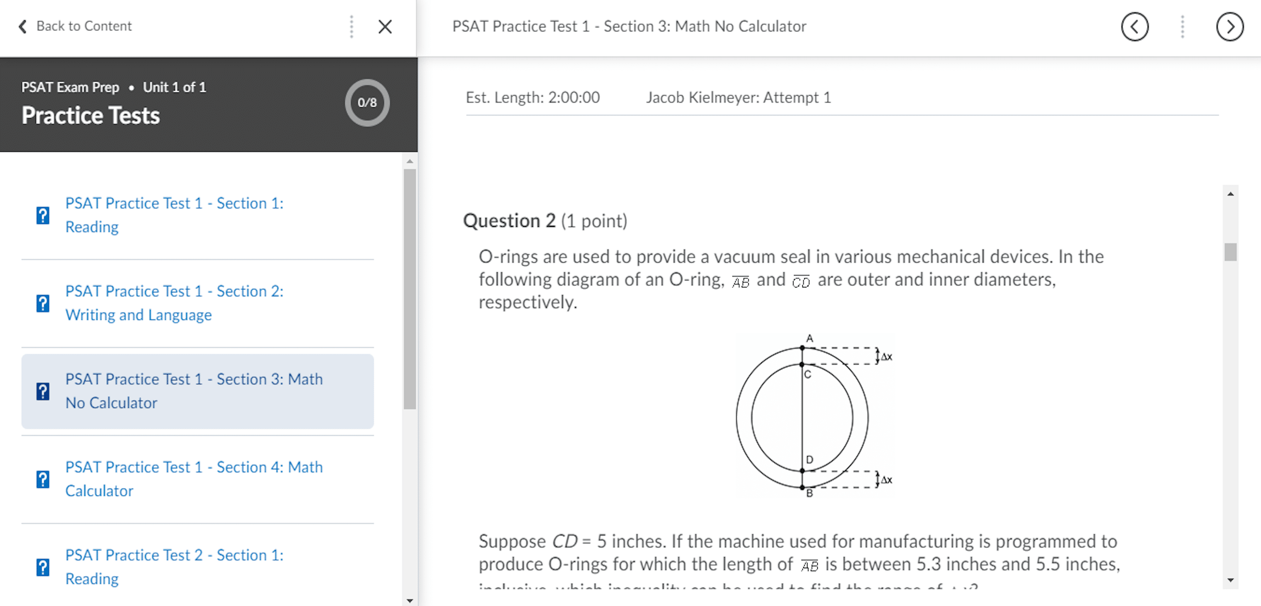 PSAT Test Prep PSAT NMSQT Study Guides Practice Online